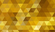 © SappawatS - Abstract golden mosaic background. Metal gold shiny texture. Abstract template background with gold triangle shapes. Luxury gold pattern background. Gold vector polygonal pattern. Vector illustration