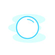 Illustration Vector graphic of bubble icon template