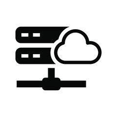 Canvas Print - Server storage icon