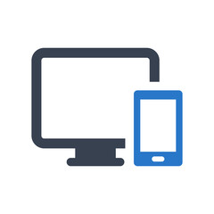 Wall Mural - device screen icon
