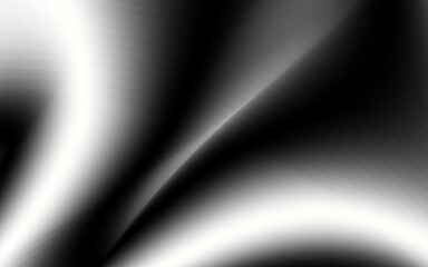 Poster - Metallic abstract wave wallpaper website banner