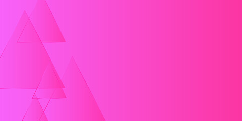 Wall Mural - Abstract pink triangle background, geometry background
