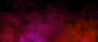 Abstract black and purple red sky watercolor gradient background