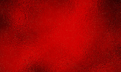 Poster - Red foil texture background. Red pattern. Abstract crimson background. Red metallic background with glitter effect. Sparkling surface. Metal burgundy texture.Texture foil maroon color. Vector EPS10