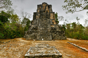 Poster - Muyil Mayan Ruins - Mexico