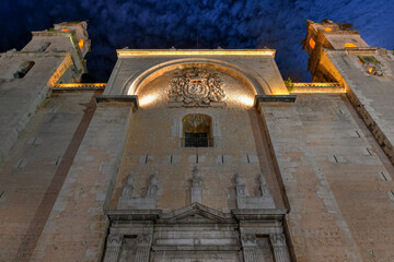 Canvas Print - San Ildefonso Cathedral of Merida - Merida, Mexico