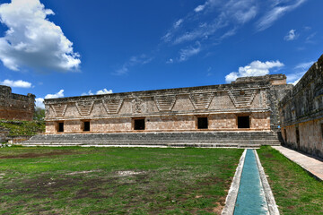 Poster - Quadrangle of the Nuns - Uxmal, Mexico