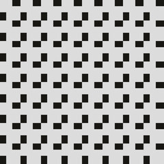 Poster - Double squares pattern. Minimal wallpaper ornament.
