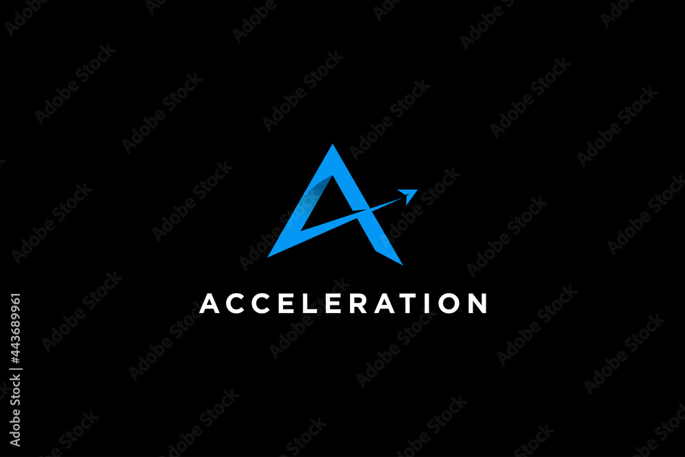 Initial letter A logo design vector illustration. Letter A suitable for ...