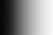 Dot perforation texture. Dots halftone pattern. Faded shade background. Noise gradation. Black pattern isolated on white background for overlay effect. Design comic. Gradient grunge points. Vector