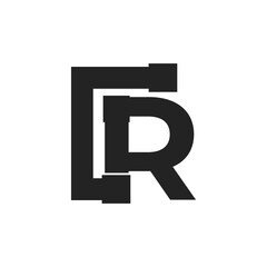 Letter R Construction Service and Architecture Logo Template Illustration Design