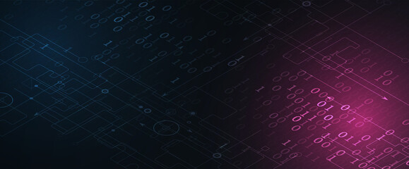 Abstract data background. Futuristic technology style. Elegant digital  background for business presentations.