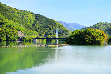 Poster - 丹沢湖 神奈川県山北町の風景