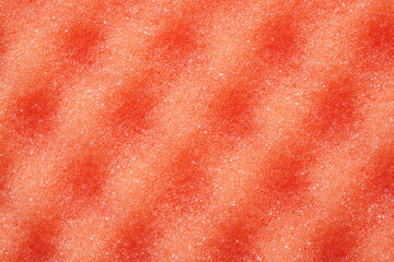 Abstract red Background Sponge Scouring Pad Color Texture Close-Up Macro Background Structure