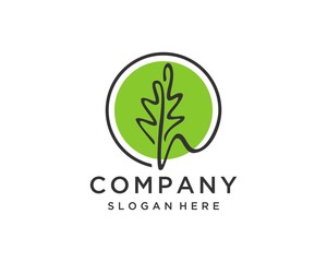 best oak leaf logo