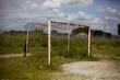© Jmanita - Rusted football goal on an abandoned field, forgotten by time.