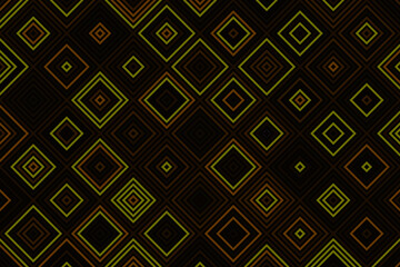 Poster - Abstract geometric background consisting of squares. 