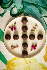 Wall Mural - Brigadeiro, chocolate brazilian dessert