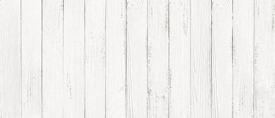 Poster - white wood texture backgrounds