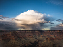 Big Thunder Cloud Over Grand Canyon
