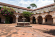 courtyard of convent las capuchinas in antigua guatemala