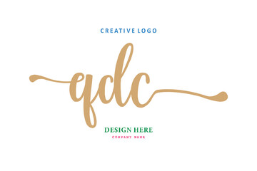 QDC  lettering logo is simple, easy to understand and authoritative