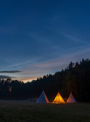 scout camp, western bohemia, czech republic