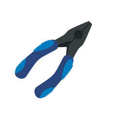 Wall Mural - blue pliers tool