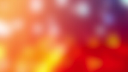 Poster - Computer generated a soft translucent blurry backdrop. 3D rendering of defocused glowing spots
