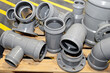 © FedotovAnatoly - Plastic water pipes and fittings for water supply and sewerage systems