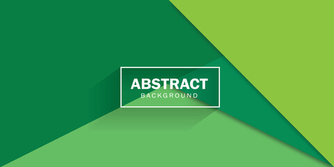 Modern corporate background in green tones. Vector design.