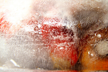 Canvas Print - frozen palm oil fruit