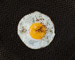 Egg bullseye in a frypan