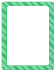 Wall Mural - empty diagonal stripes frame banner template