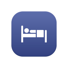 Canvas Print - Bed - Sticker