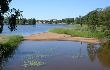 Sticker - Klarälven bei Karlstad in Schweden