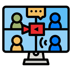 Sticker - videoconference