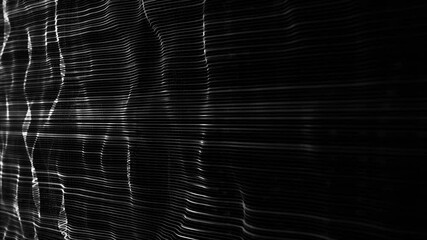 Poster - Abstract Flowing Particle Lines Data Concept Background Loop/ 4k animation of an abstract technology background of powerful speed particle lines stroke patterns and strings seamless looping
