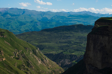 landscape with mountains