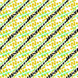 © elena - geometric abstract seamless pattern with colorful shapes. vector illustration