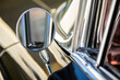 © SuperStock - Detail of chrome side mirror on 1960 Old Sport Sedan