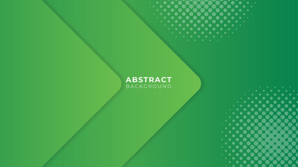 Wall Mural - Abstract green geometric background. Modern background for business services, creative design solutions, design agency. Vector illustration concepts for website and mobile website development.