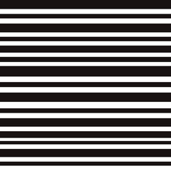 Poster - Black stripes in horizontal position. Layers in one sample.