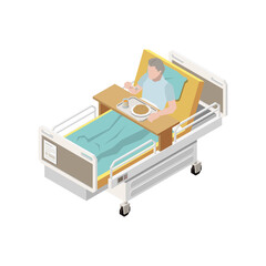 Sticker - Isometric Nursing Home Icon