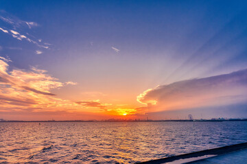 Sunset @ Tokyo Bay