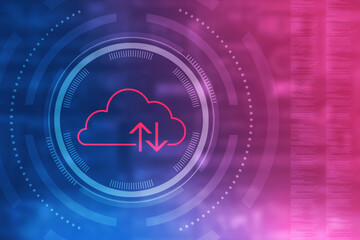 Poster - 2d rendering technology Cloud computing 