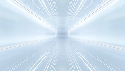 uturistic tunnel with light. abstract spaceship corridor. future interior background, sci-fi science