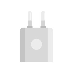 Poster - smartphone plug icon flat isolated vector