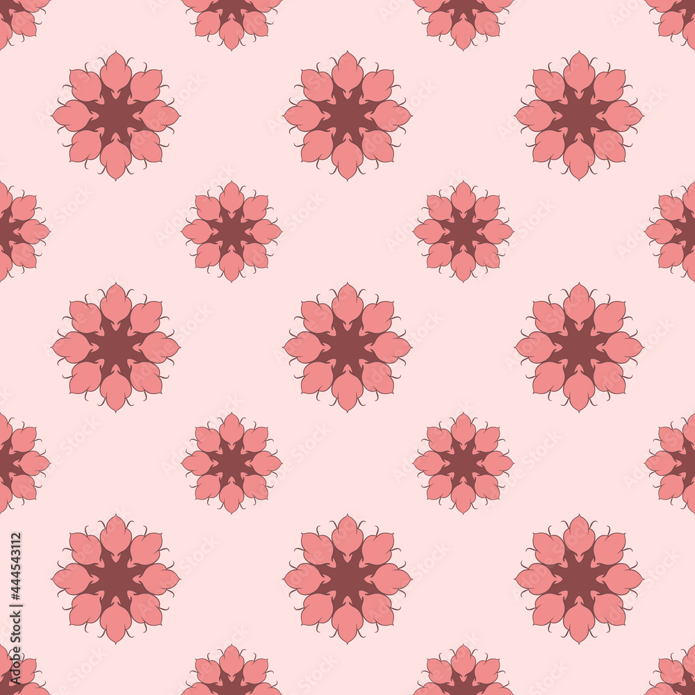 seamless repeat pattern for packaging, gift wrapper, web background ...