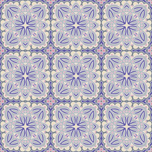 Creative Trendy Color Abstract Geometric Pattern In Beige Violet Gray Pink, Vector Seamless, Can Be Used For Printing Onto Fabric, Interior, Design, Textile